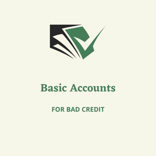 Financial fresh start: opening basic accounts for bad credit.